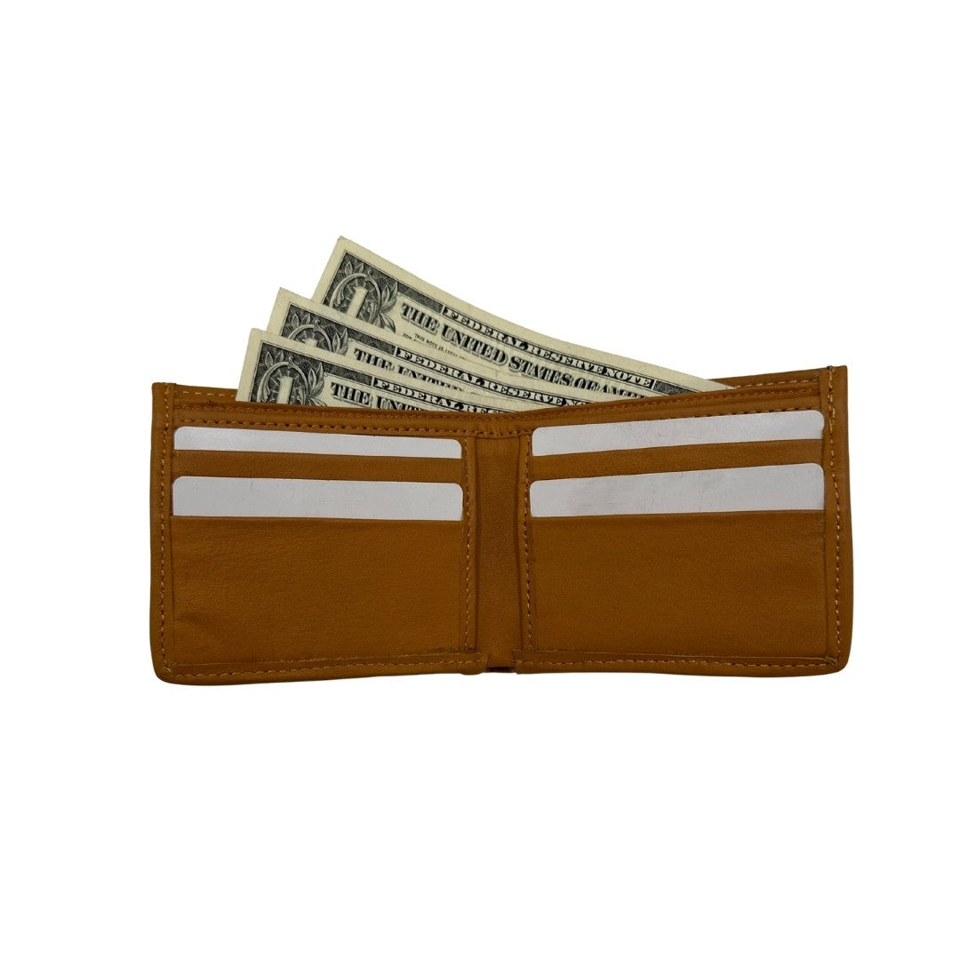 HAIR_ON COW LEATHER MEN WALLET