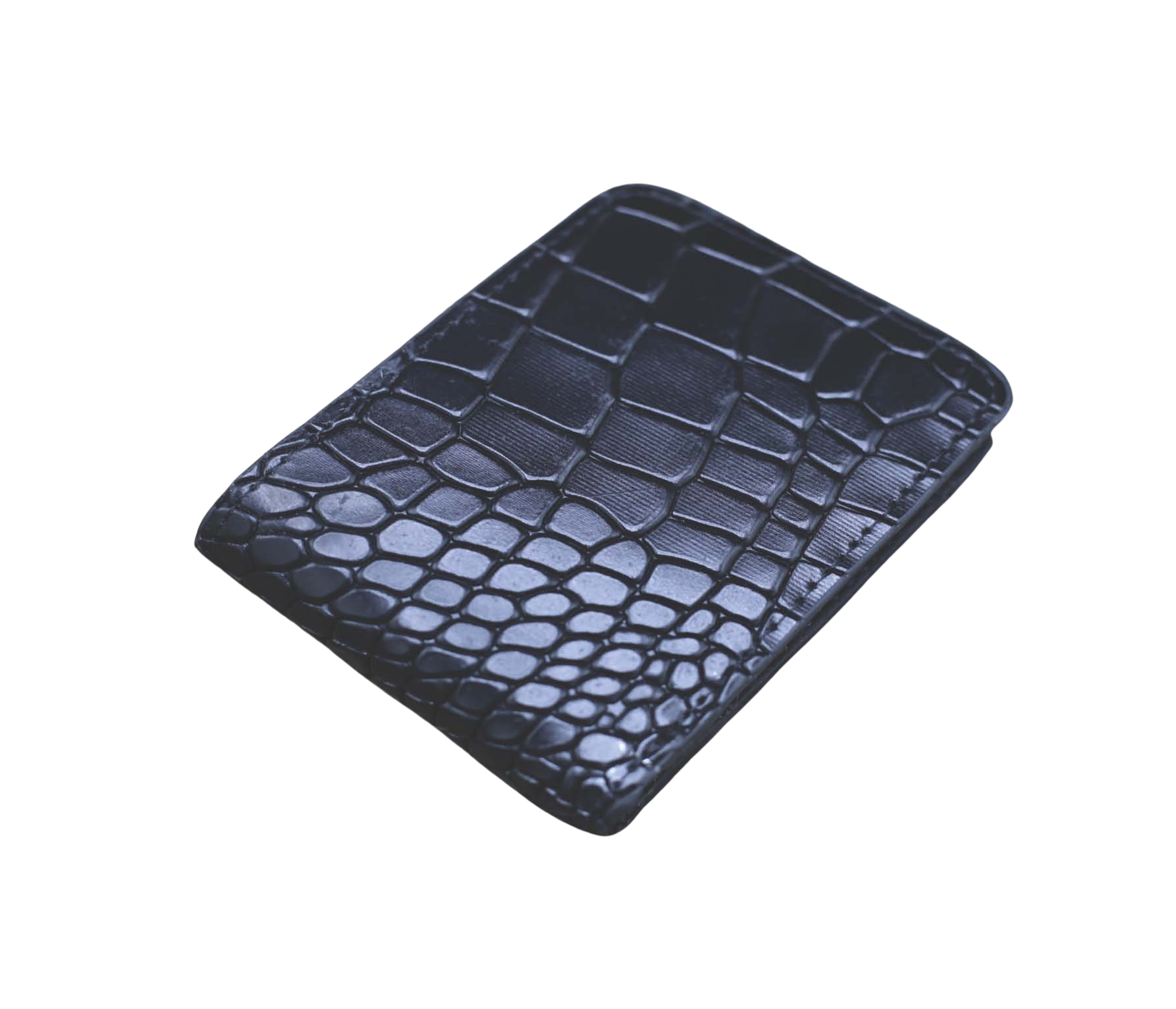 Black Crocodile Men's Wallet