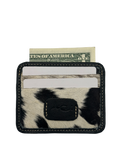Black Hair-on Cardholder