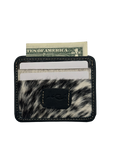 Black Hair-on Cardholder