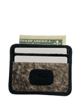 Black Hair-on Cardholder