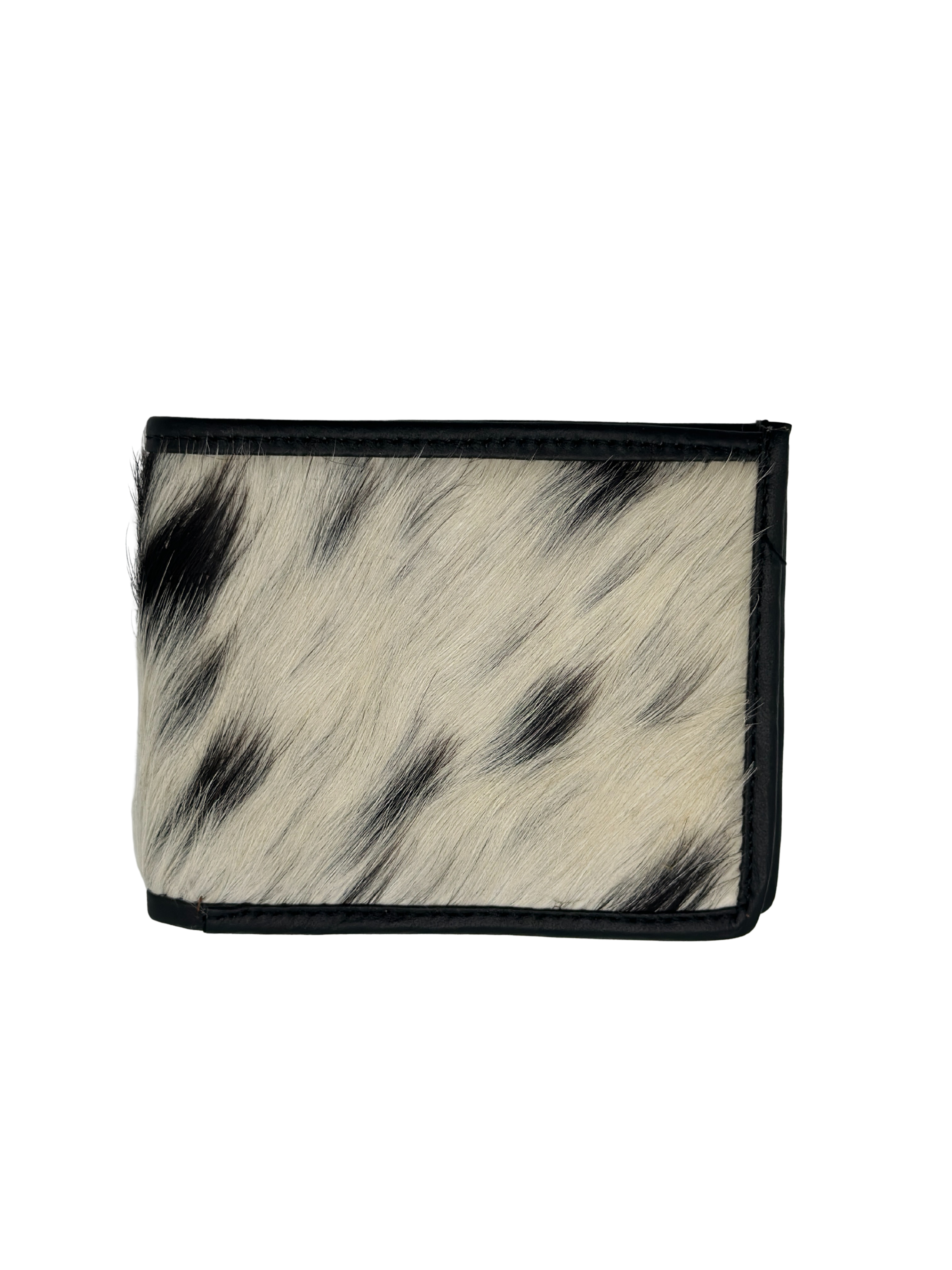 Black Hair-on Men's Wallet