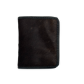 Black Hair-on Men's Wallet (Mini)
