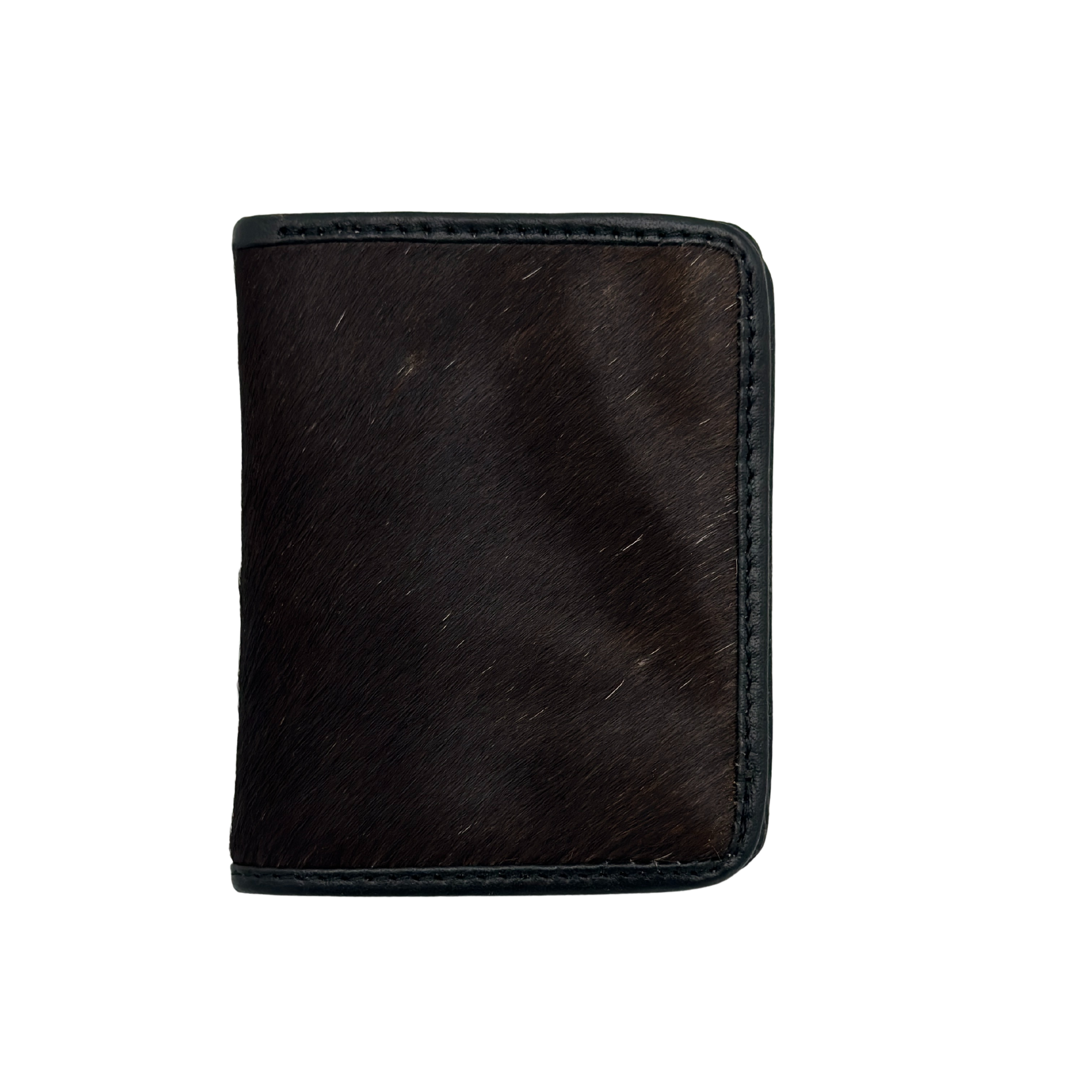 Black Hair-on Men's Wallet (Mini)
