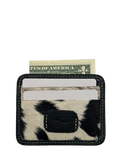 Black Hair-on Cardholder