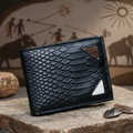 SNAKE TEXTURE MEN WALLET