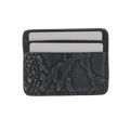 Gray Snake Cardholder
