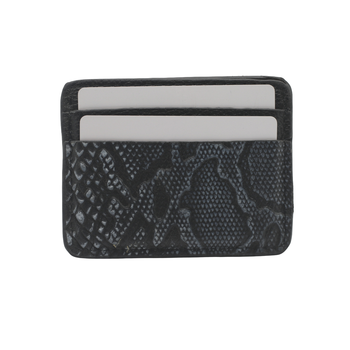 Gray Snake Cardholder