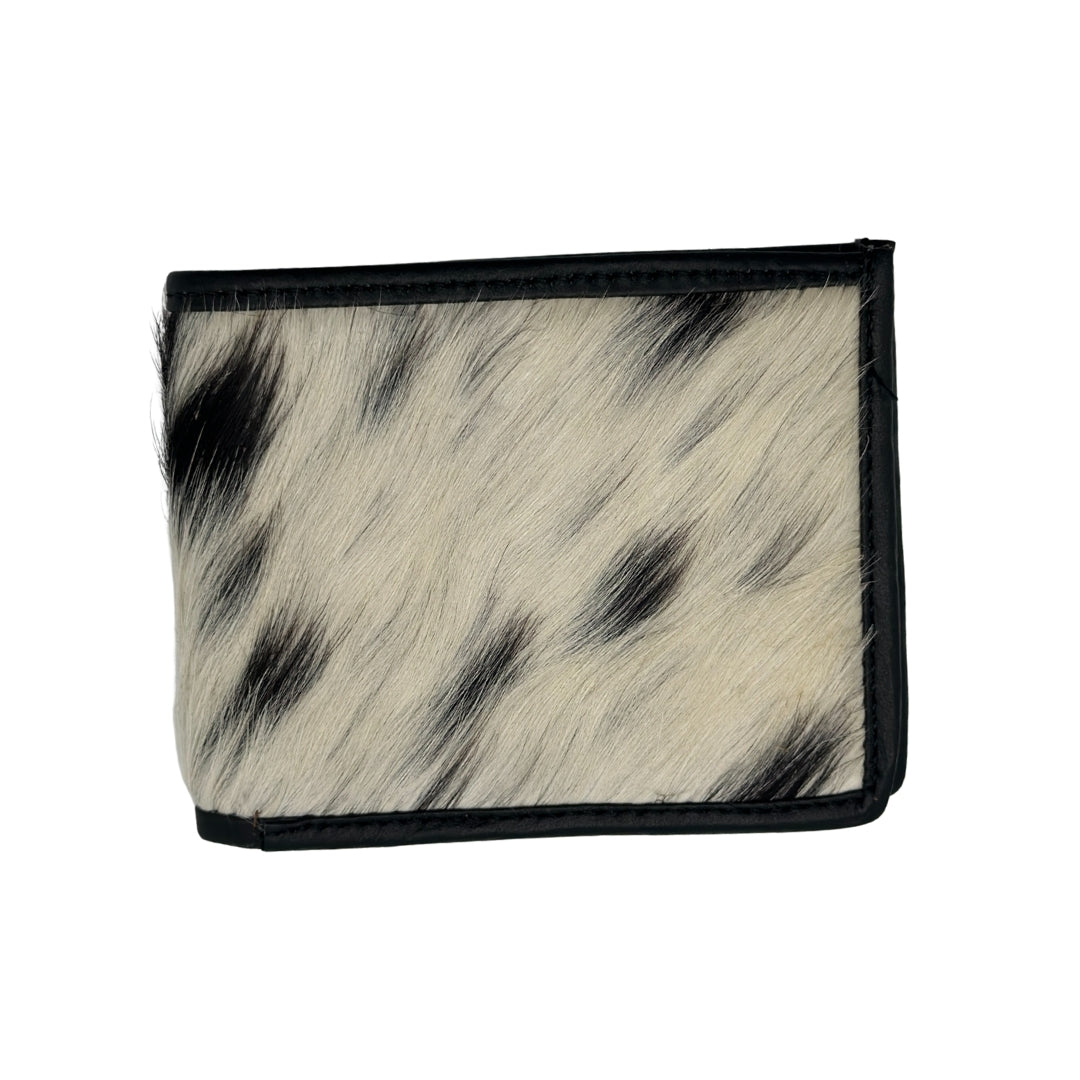 HAIR_ON COW LEATHER MEN WALLET