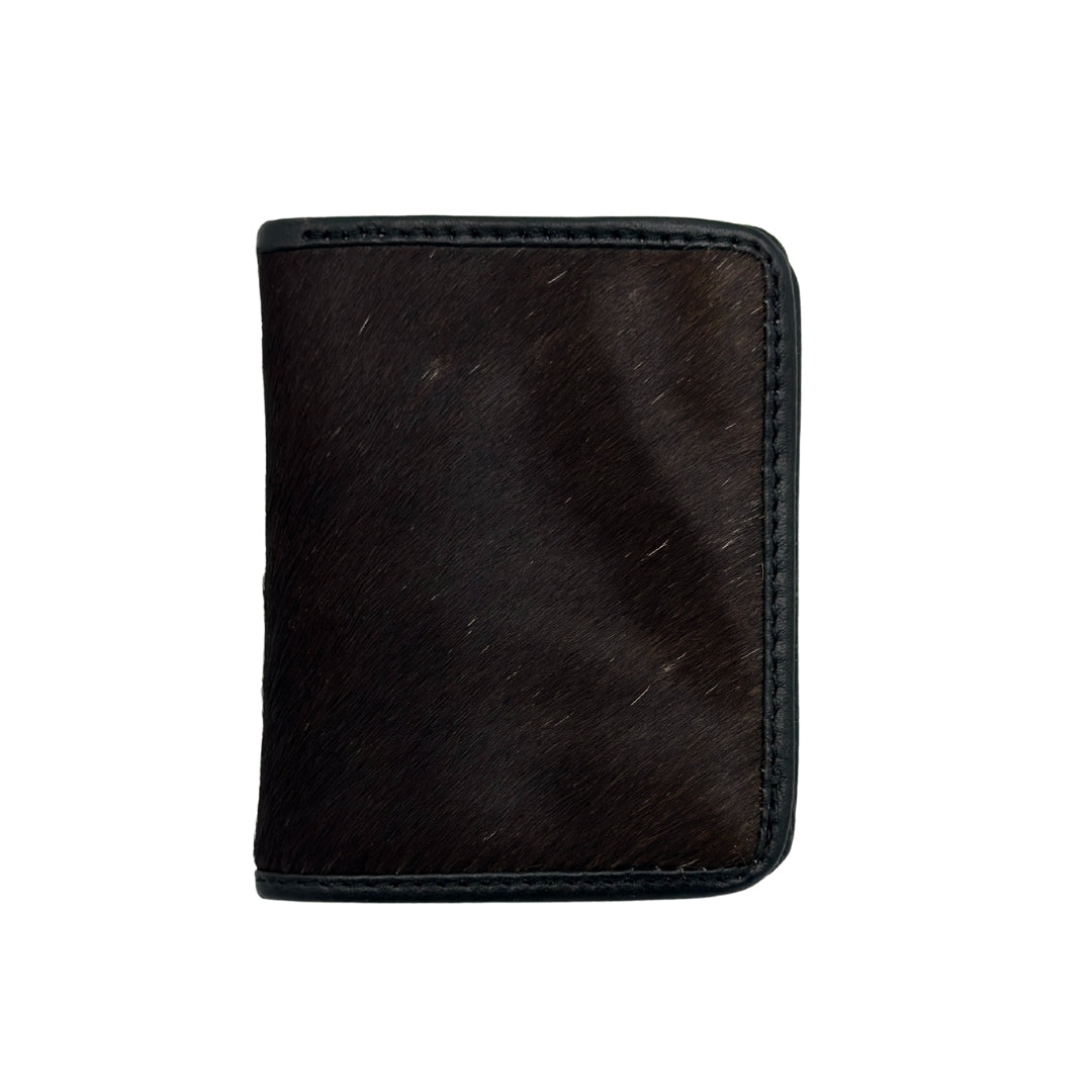 MINI HAIR_ON COW LEATHER MEN WALLET