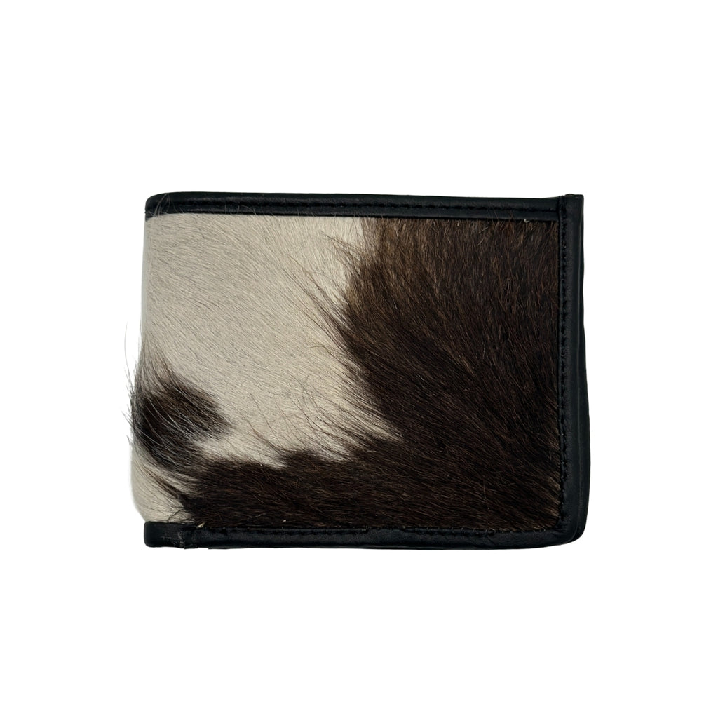 HAIR_ON COW LEATHER MEN WALLET