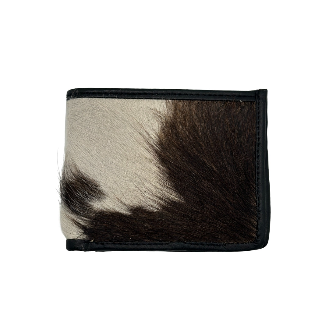 HAIR_ON COW LEATHER MEN WALLET