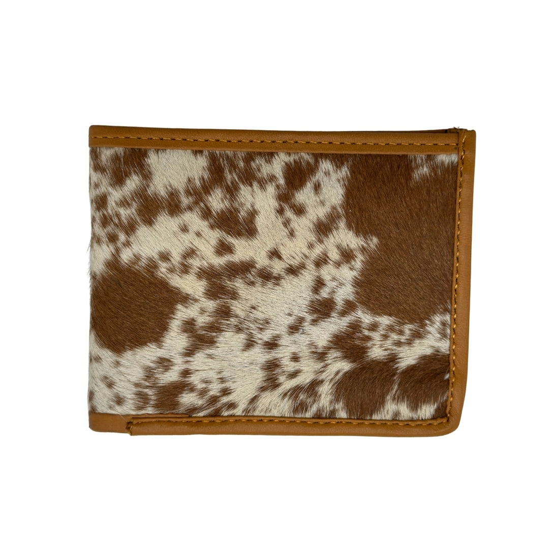 HAIR_ON COW LEATHER MEN WALLET