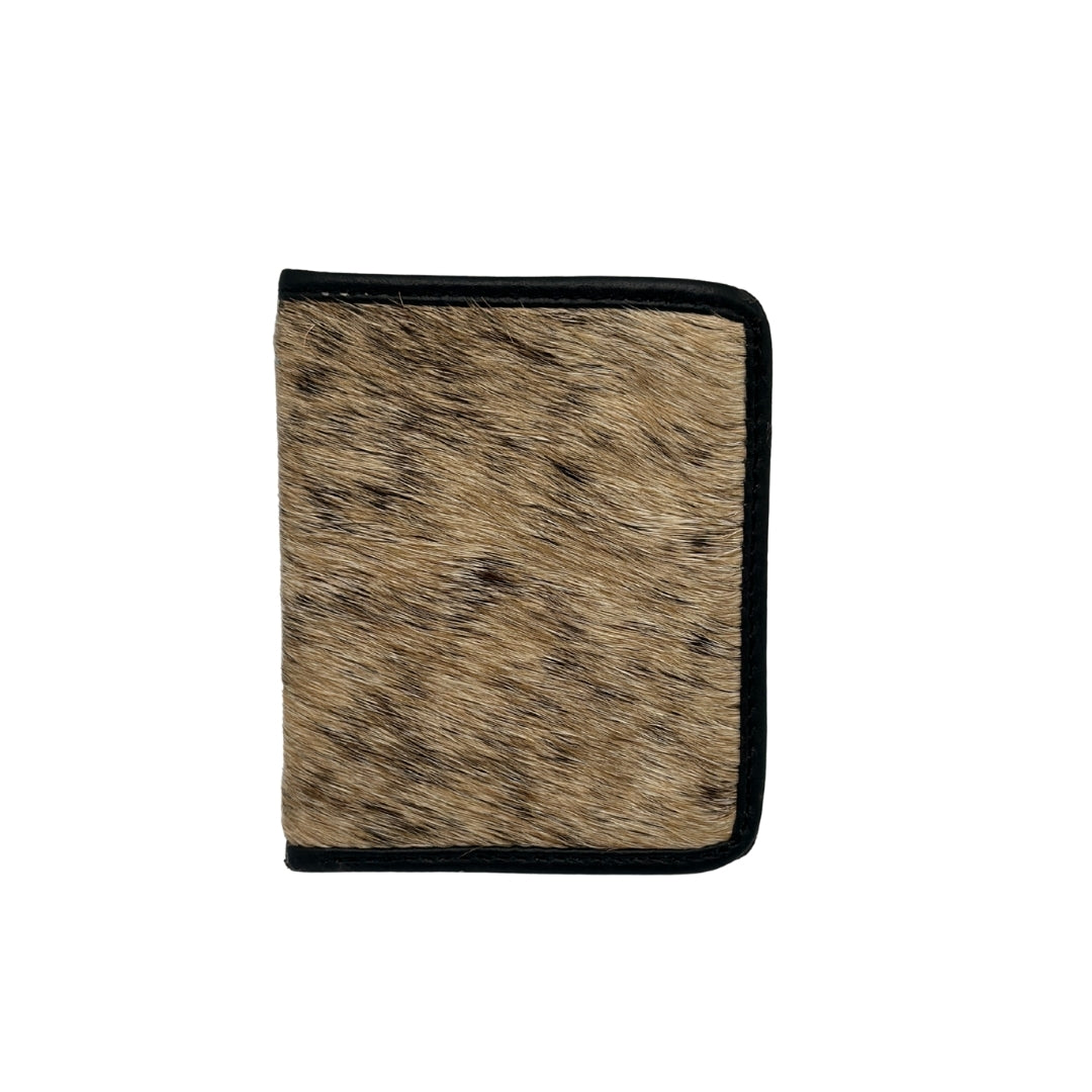 MINI HAIR_ON COW LEATHER MEN WALLET