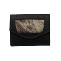 LADIES MINI CLUTCH WITH HAIR_ON PATCH IN COW LEATHER