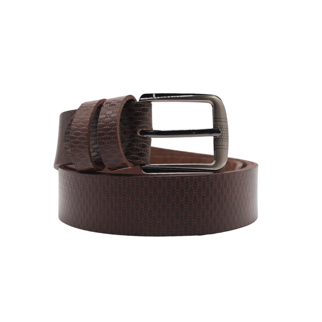 SNAKE TEXTURE MEN BELT