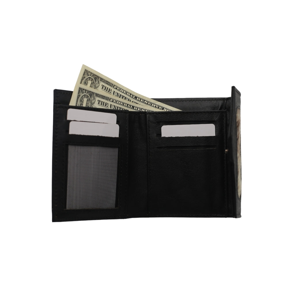 LADIES MINI CLUTCH WITH HAIR_ON PATCH IN COW LEATHER