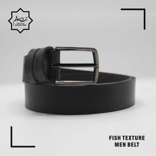 Fish Texture Men's Belt