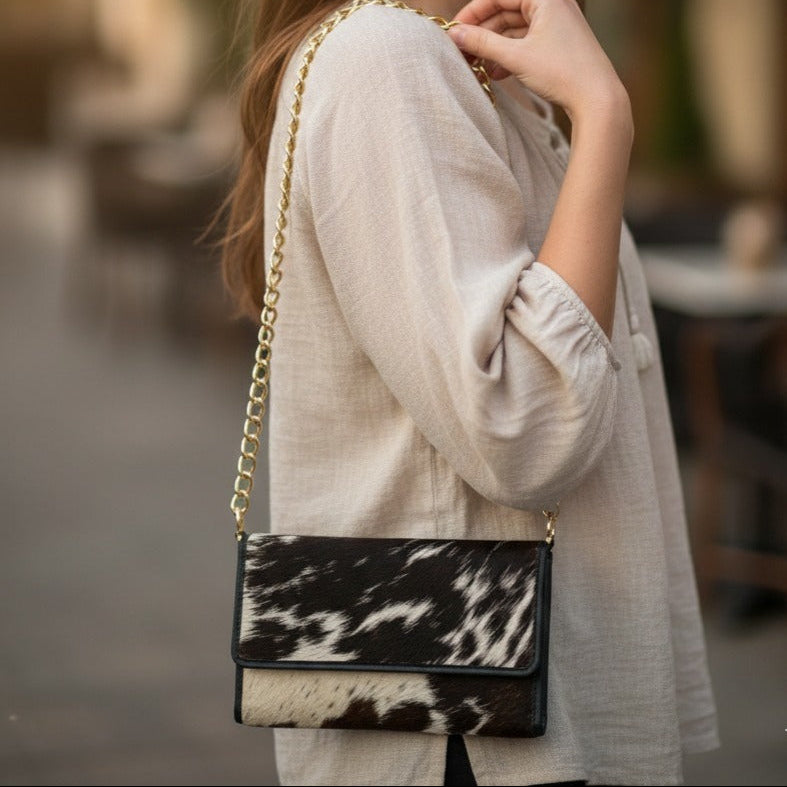 Black hair on clutch