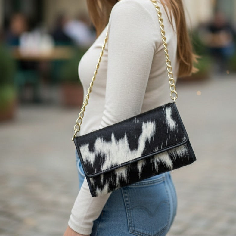 Black hair on clutch