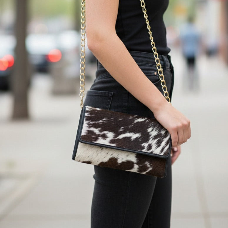 Black hair on clutch