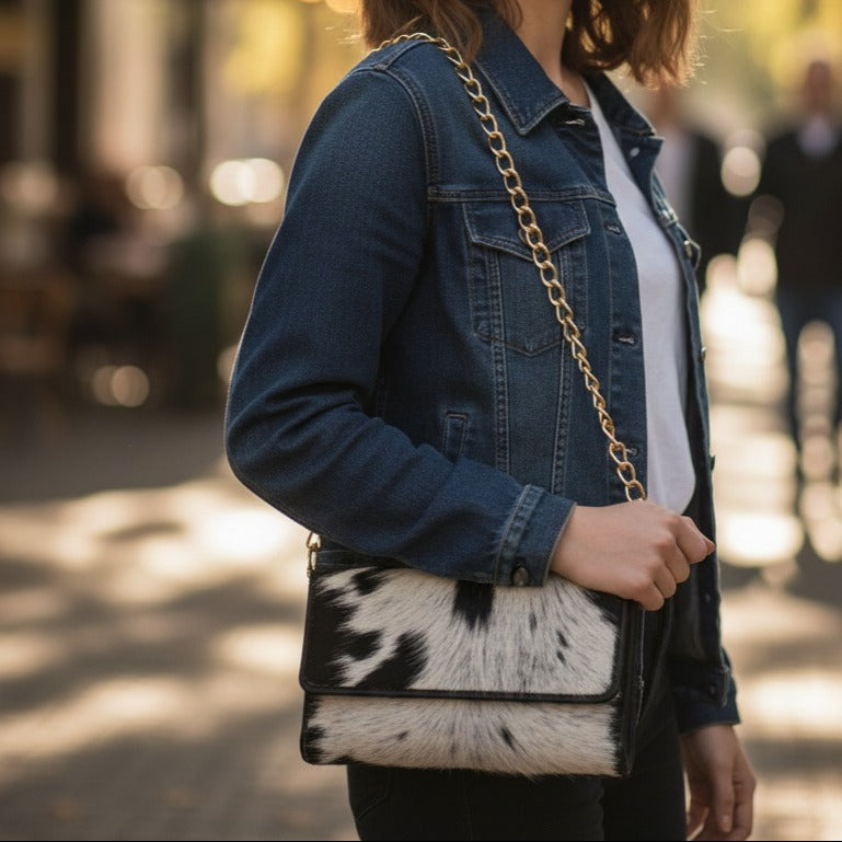 Black hair on clutch