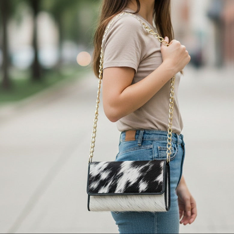 Black hair on clutch