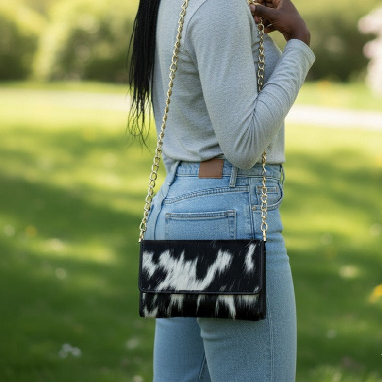 Black hair on clutch