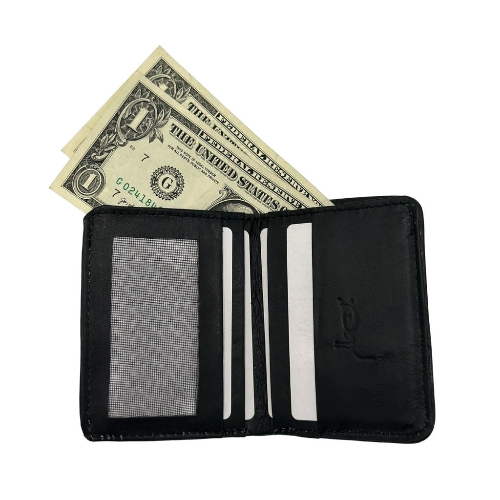 MINI HAIR_ON COW LEATHER MEN WALLET